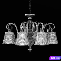 Chandelier Maytoni Brezza ARM002-08-NG 3D Model Corona