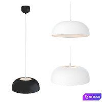IKEA Nymane Pendant lamp 3D Model Vray, Corona