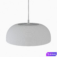 IKEA Nymane Pendant lamp 3D Model Vray, Corona