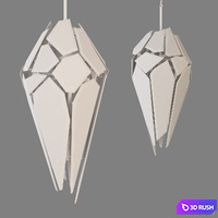 Chandelier shard 3D Model Corona