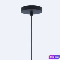 GLASSBALL 3 lampatron pendant light 3D Model Corona