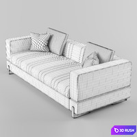 Capital Collection GRAND 2 seater sofa 3D Model Vray