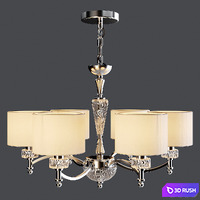 Maytoni: Ceiling Lamp - Alicante (MOD014-CL-06-N) 3D Model Corona