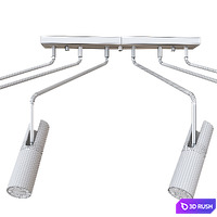 Lamp Nowodvorski 6498 EYE SUPER GRAPHITE VI zwis 3D Model Corona