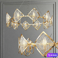 Fumat Nordic Chandelier 3D Model Vray