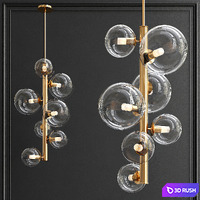 Chandelier domin 3D Model Vray