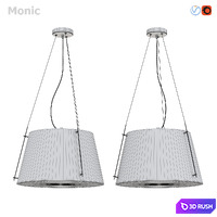 Pendant lamp Maytoni Monic 3D Model Vray, Corona