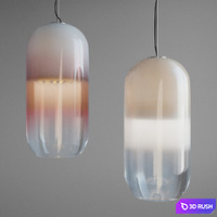 Gople lamp_Artemide 3D Model Corona