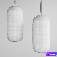 Gople lamp_Artemide 3D Model Corona