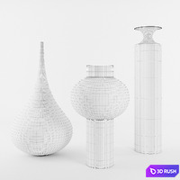 Tom Dixon - Beat Vessel Family 3D Model Corona