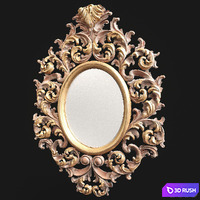 Delacroix Gaiamobili Mirror 3D Model Vray, Corona