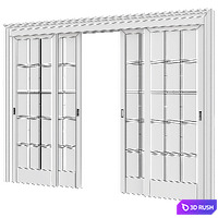 Interior Doors Premium Pro No. 17 3D Model Vray