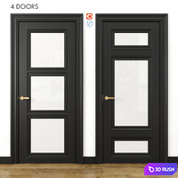 Doors Volhovets Centro part 3 3D Model Vray, Corona