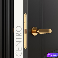 Doors Volhovets Centro part 3 3D Model Vray, Corona