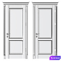 Elite door model 15 3D Model Vray