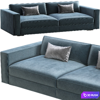 Sofa restoration hardware maddox 3D Model Corona