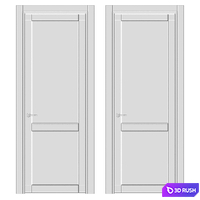 Volhovec NEO set.3 doors 3D Model Vray, Corona