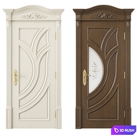 Door 204 3D Model Vray