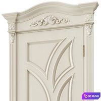 Door 204 3D Model Vray