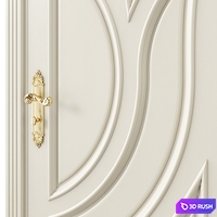 Door 204 3D Model Vray