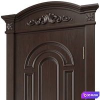Door 344 3D Model Vray