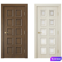 Door 382 3D Model Vray