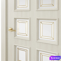 Door 382 3D Model Vray