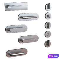 Olivari door handles Vol1 3D Model Vray