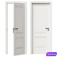 Interroom door ProfilDoors Series U model 1U 3D Model Corona