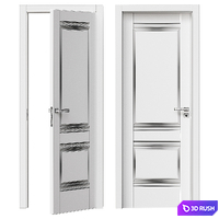 Interroom door ProfilDoors Series U model 1U 3D Model Corona