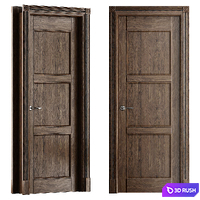 Interior door 3D Model Vray