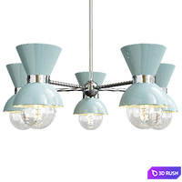 Mitzi Gillian Chandelier 3D Model Vray