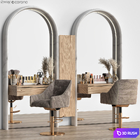 Beauty salon 01 3D Model Vray, Corona