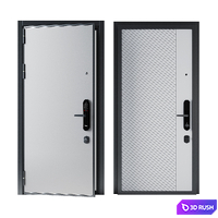 Guardian entrance door with electronic lock 3D Model Vray, Corona
