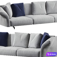 Dambo Sofa 3D Model Vray, Corona