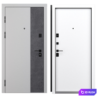 Entrance metal door F-120 (Rodos) 3D Model Vray, Corona