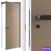 Interior door | 12 3D Model Vray, Corona