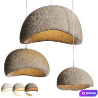 Wabi Sabi Pendant Lamp 3D Model Corona