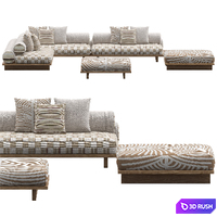 Majlis On Structure - Jwana Hamdan 3D Model Vray, Corona