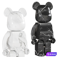 Bear 01 3D Model Corona
