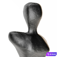 Abstract Woman Sculpture 3D Model Corona