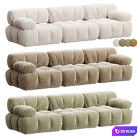 Bozco Sofa 3D Model Corona