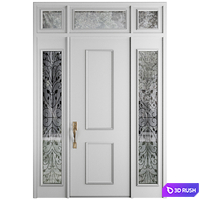 Entrance door staleks classic 36 3D Model Corona
