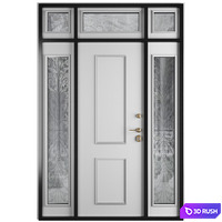 Entrance door staleks classic 36 3D Model Corona
