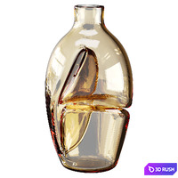 Vase 3D Model Vray, Corona