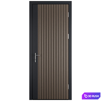 Entrance door staleks classic 43 3D Model Corona