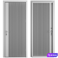 Entrance door staleks classic 43 3D Model Corona