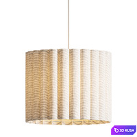Hanglamp Lucina van linnen 3D Model Vray, Corona