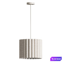 Hanglamp Lucina van linnen 3D Model Vray, Corona