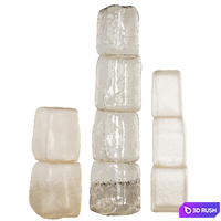 Glass Columns Sculpture Set by Destroyersbuilders 3D Model Corona